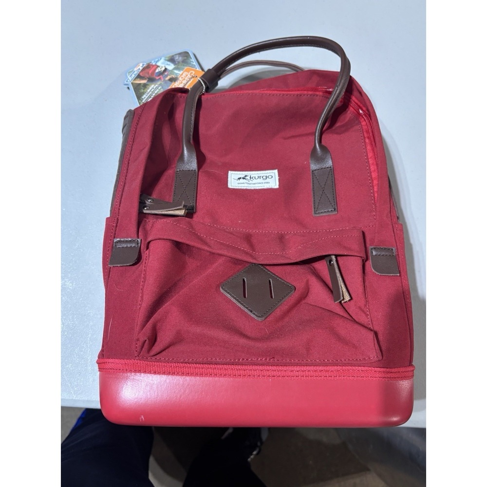Kurgo Nomad Dog Carrier Backpack Small Dogs‎ and Cats, Red NWT